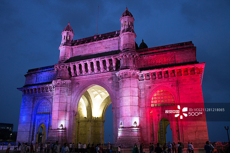 印度门图片素材