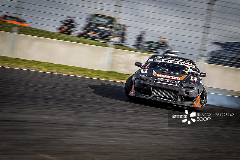 尼桑180sx漂移图片素材