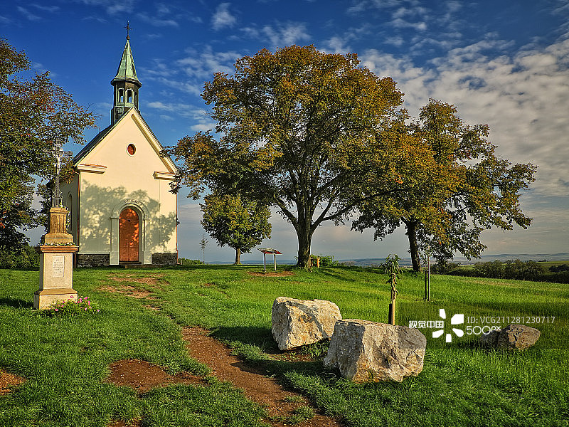 朝圣教堂图片素材