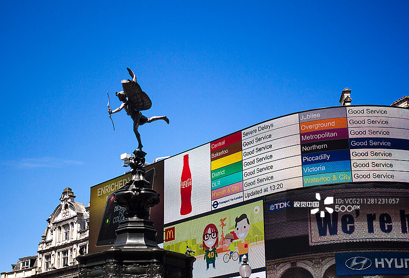 皮卡迪利广场图片素材