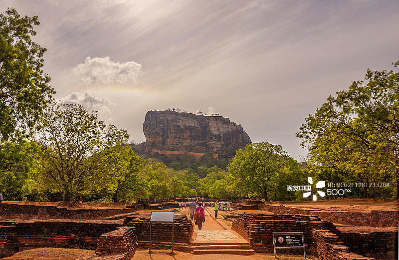 锡吉里耶的辉煌景色图片素材