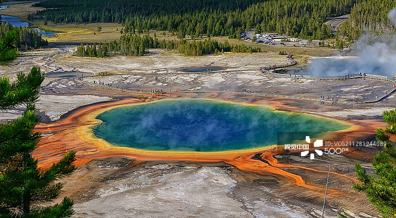 大稜镜温泉图片素材