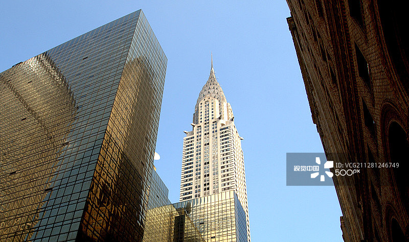 克莱斯勒大厦图片素材