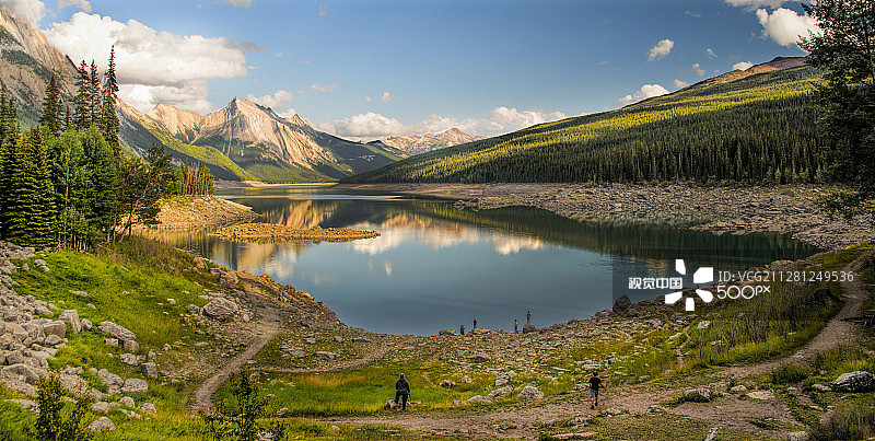 贾斯珀的药湖图片素材