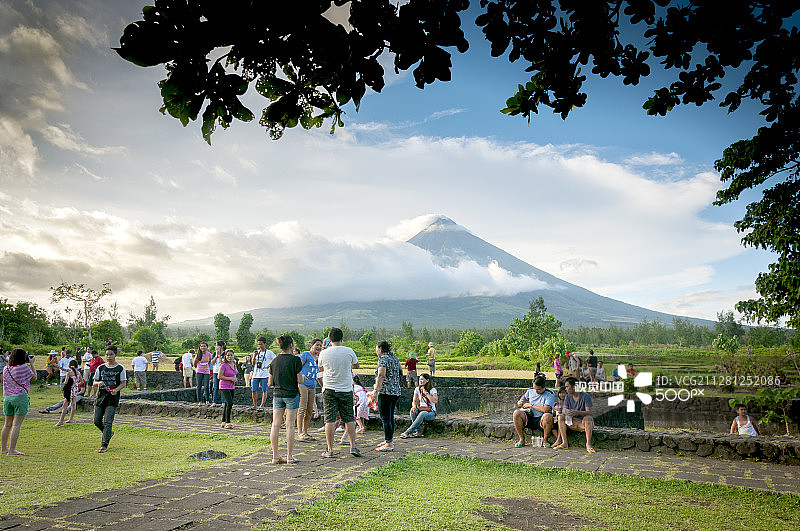 马荣火山图片素材