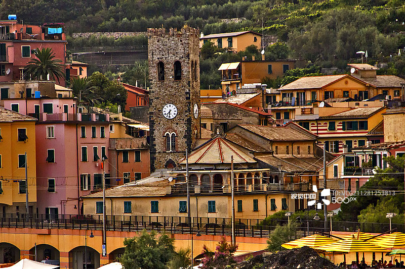 五渔村蒙特罗索阿尔马雷图片素材