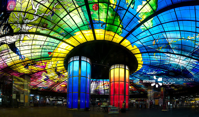 中国台湾光之穹顶图片素材