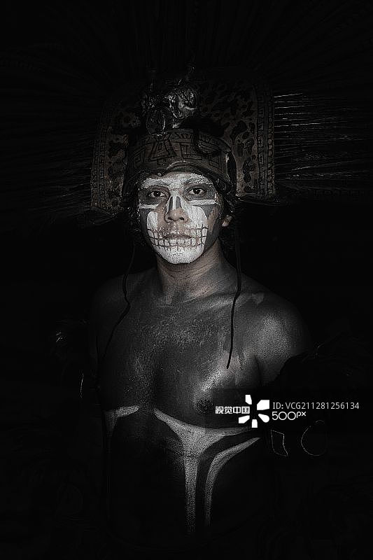 玛雅武士图片素材