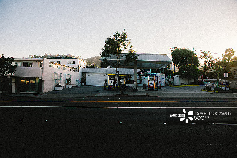 拉古纳加油站图片素材