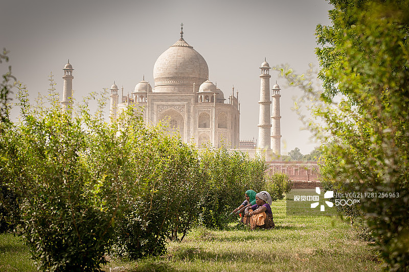 印度泰姬陵图片素材