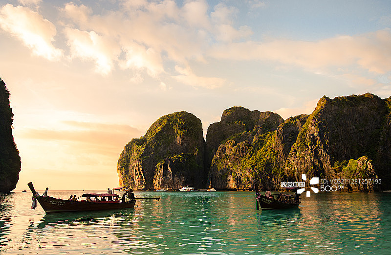 逃往天堂/玛雅湾图片素材