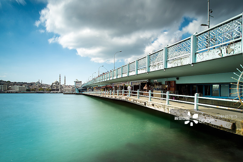 加拉塔桥图片素材