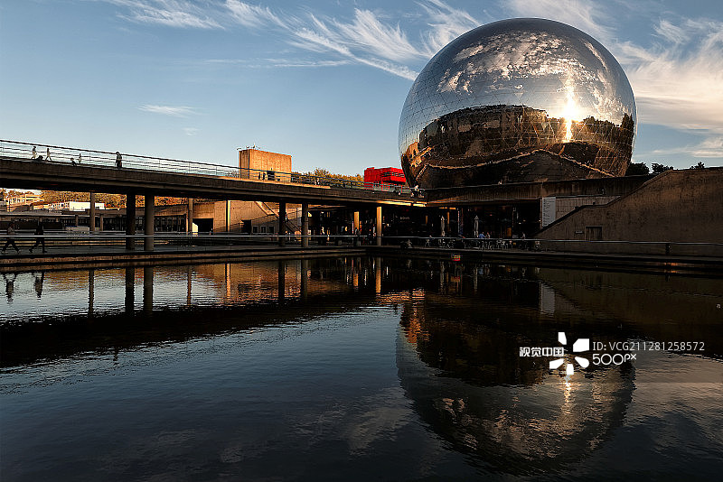 法国科学与工业城图片素材