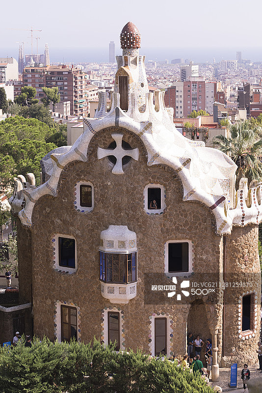 巴塞罗那奎尔公园图片素材