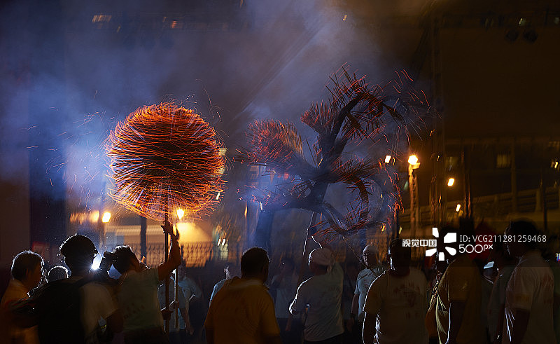 大坑舞火龙图片素材