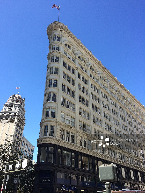 旧金山熨斗大厦图片素材