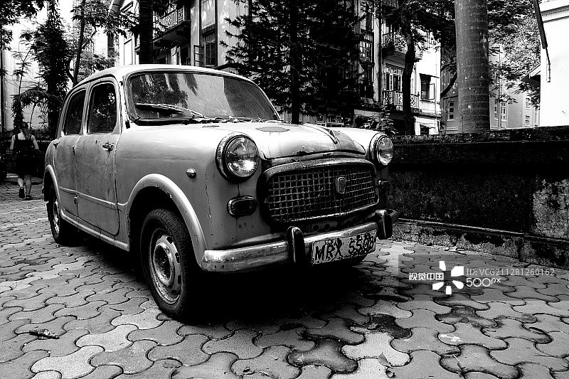老式迷你车图片素材
