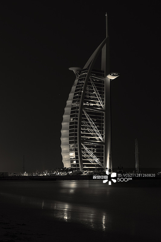 阿拉伯塔图片素材