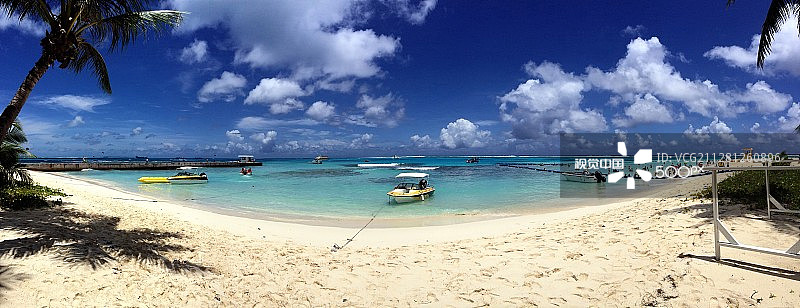 塞班岛美丽的海滩图片素材