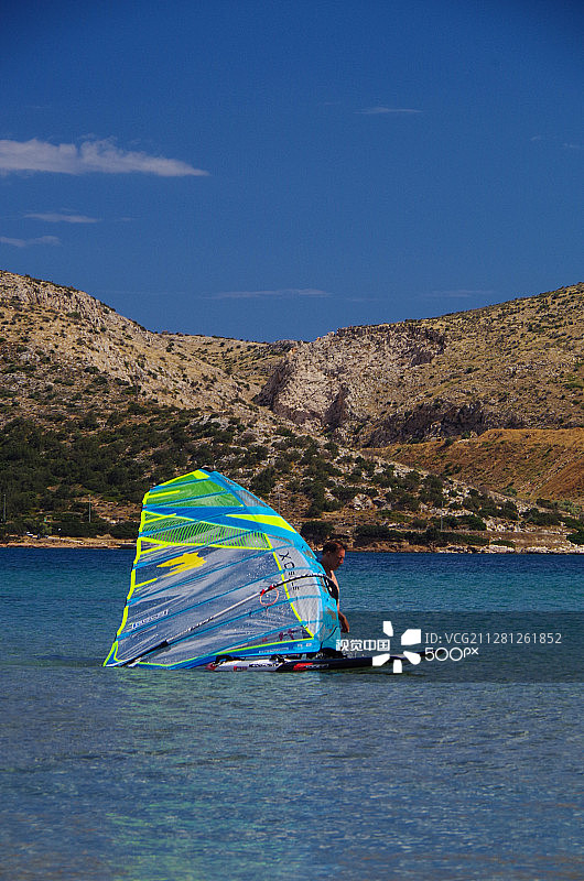 帆板运动者图片素材