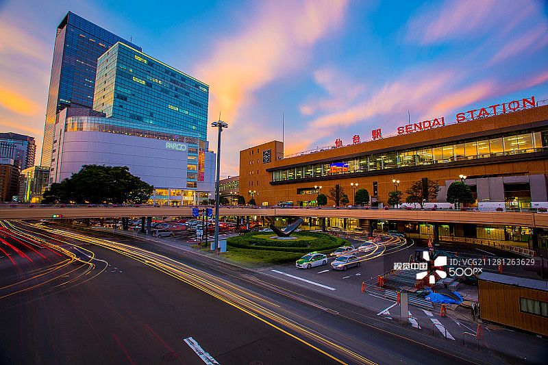 日本仙台图片素材