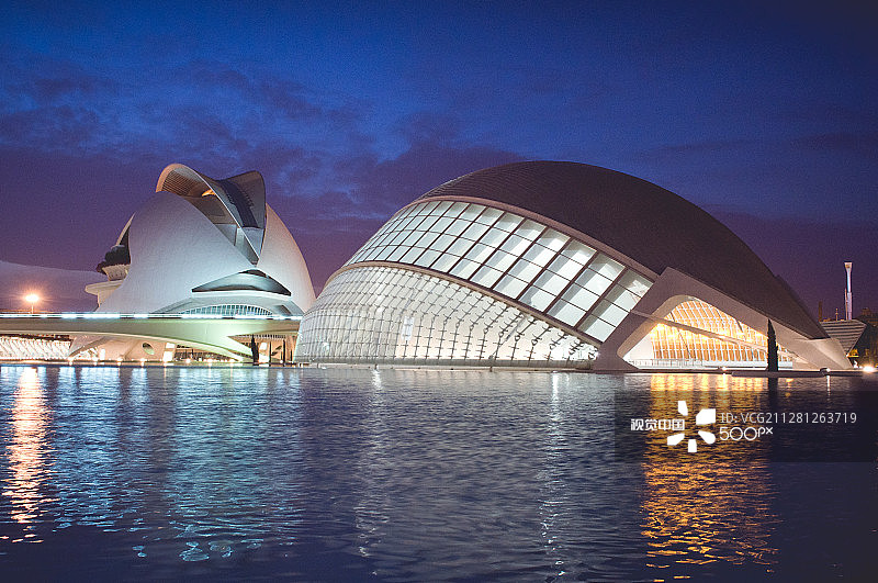 瓦伦西亚艺术科学城图片素材