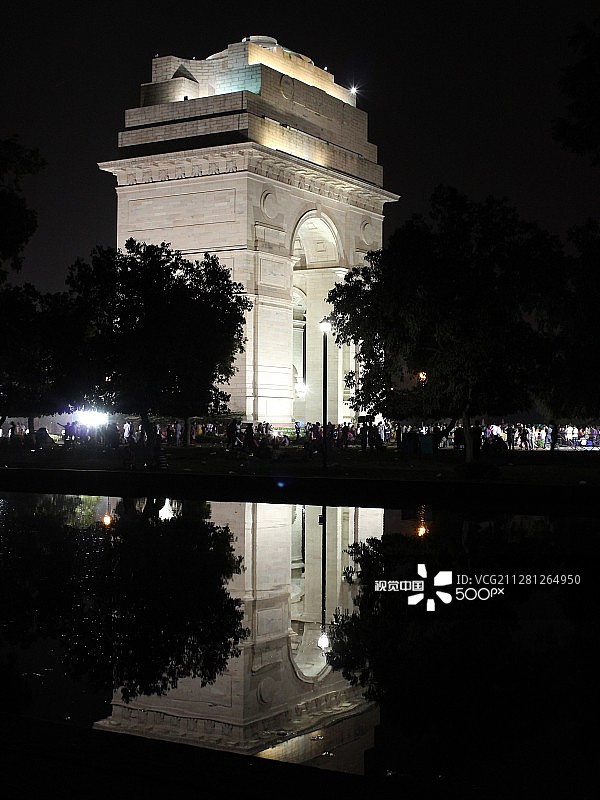 印度门图片素材