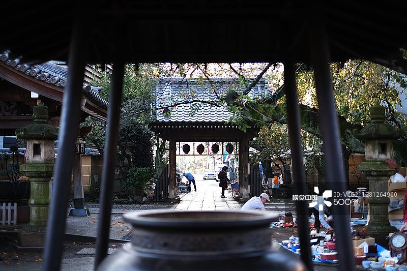 古董市场图片素材