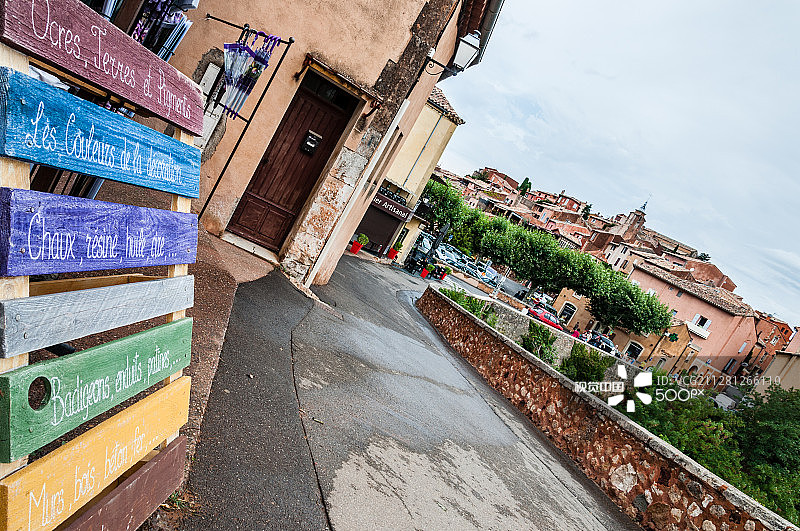 普罗旺斯的色彩图片素材