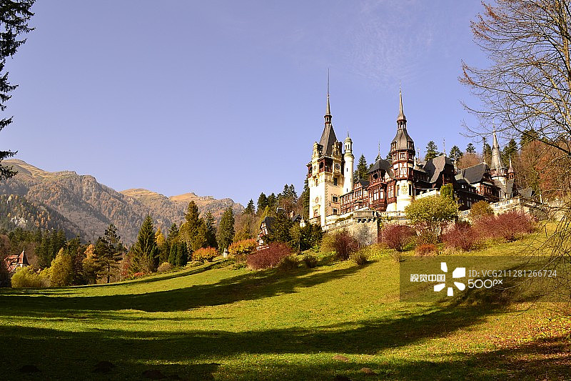 佩莱斯城堡图片素材