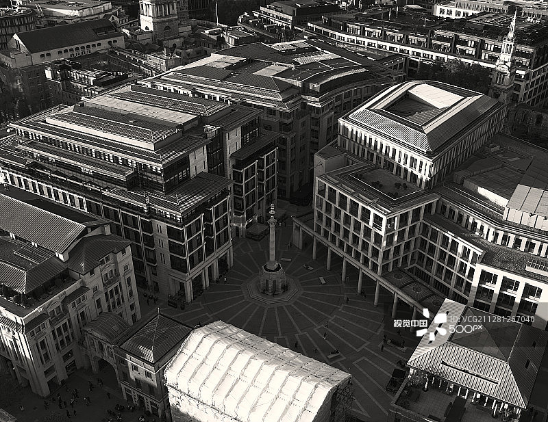 长影笼罩帕特诺斯特广场图片素材