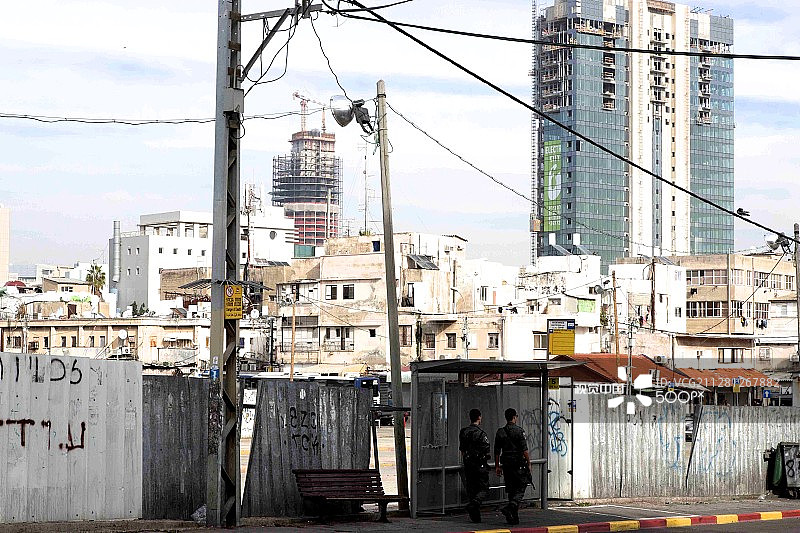 特拉维夫南部弗洛伦丁图片素材