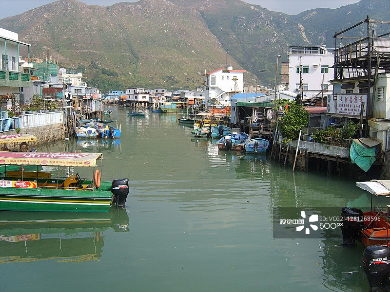 香港大澳图片素材