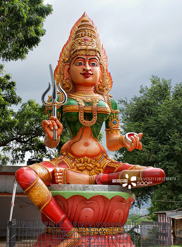 印度教女神图片素材