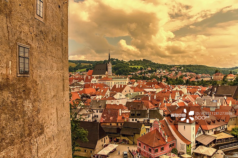 捷克克鲁姆洛夫图片素材
