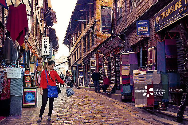 尼泊尔加德满都图片素材