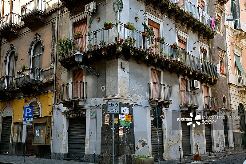 卡塔尼亚建筑图片素材