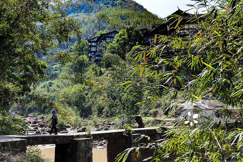 贵州赤水丙安古镇图片素材