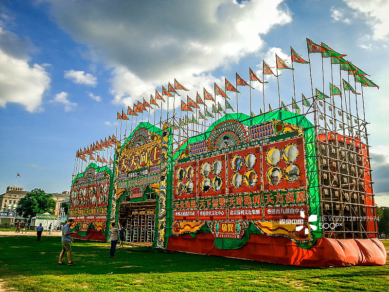 中国城堡图片素材