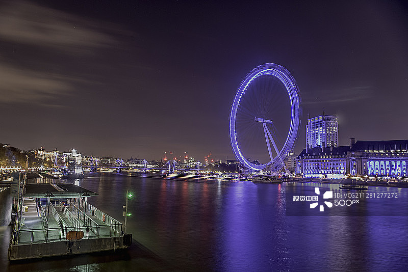 伦敦眼图片素材