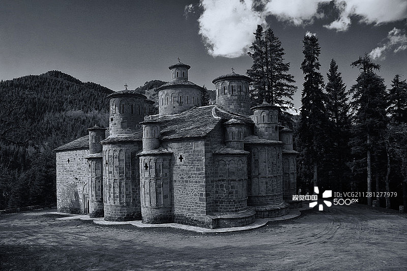 多利亚纳圣十字教堂图片素材