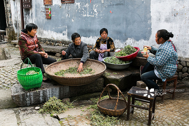 中国浙江省前童镇图片素材