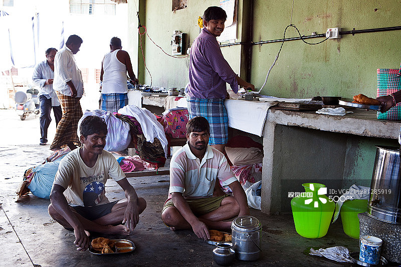 晚餐休息图片素材