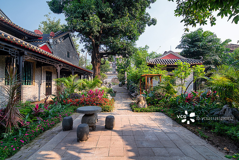 佛山梁园景区图片素材