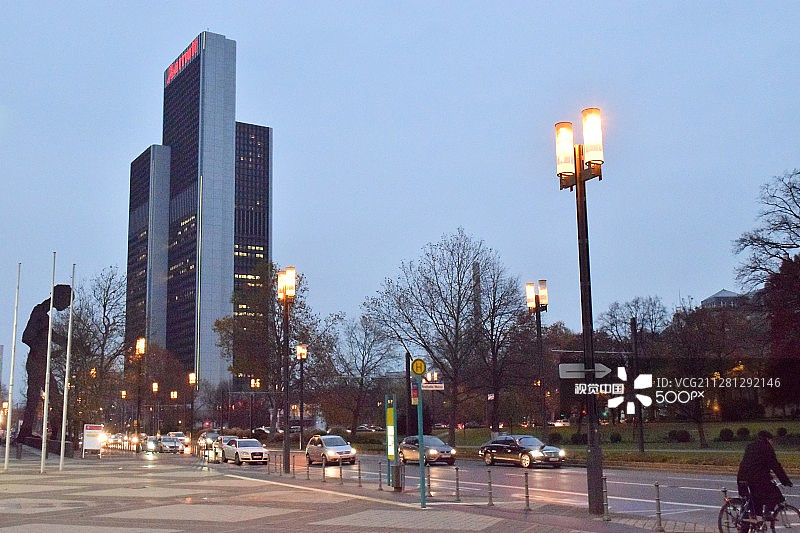 德国法兰克福图片素材