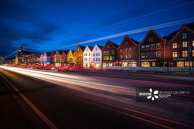 圣诞节：卑尔根布吕根图片素材