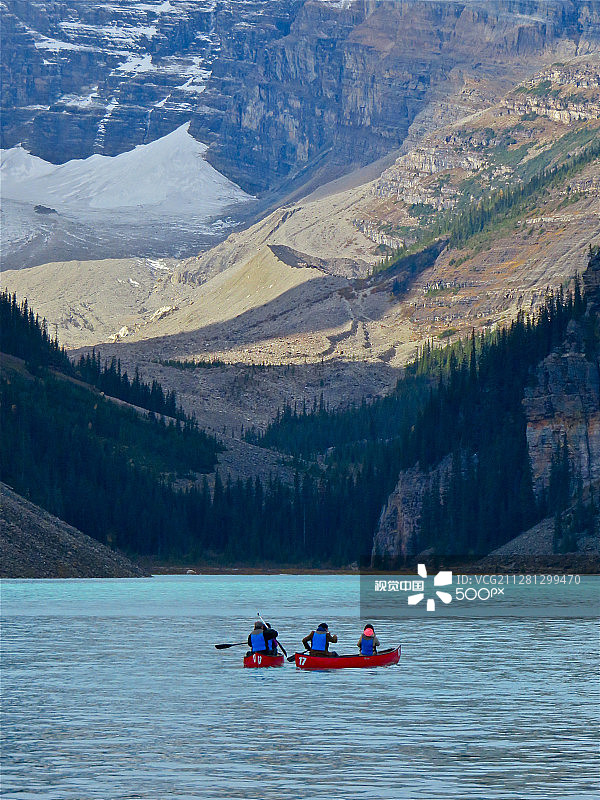 加拿大路易斯湖图片素材