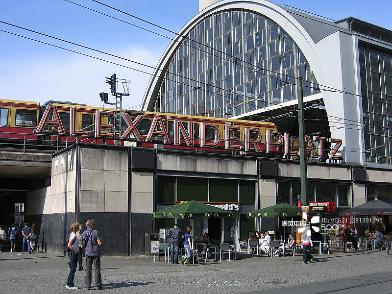 柏林亚历山大广场图片素材