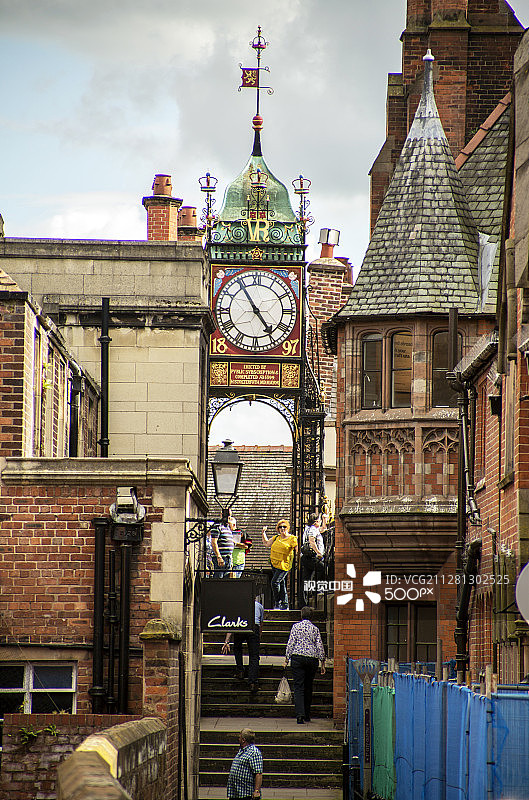 切斯特东门钟图片素材