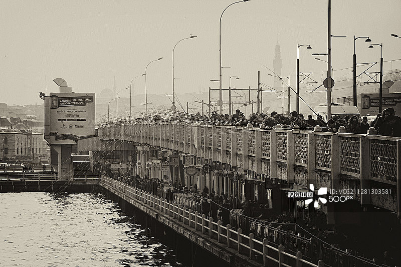 加拉塔大桥图片素材